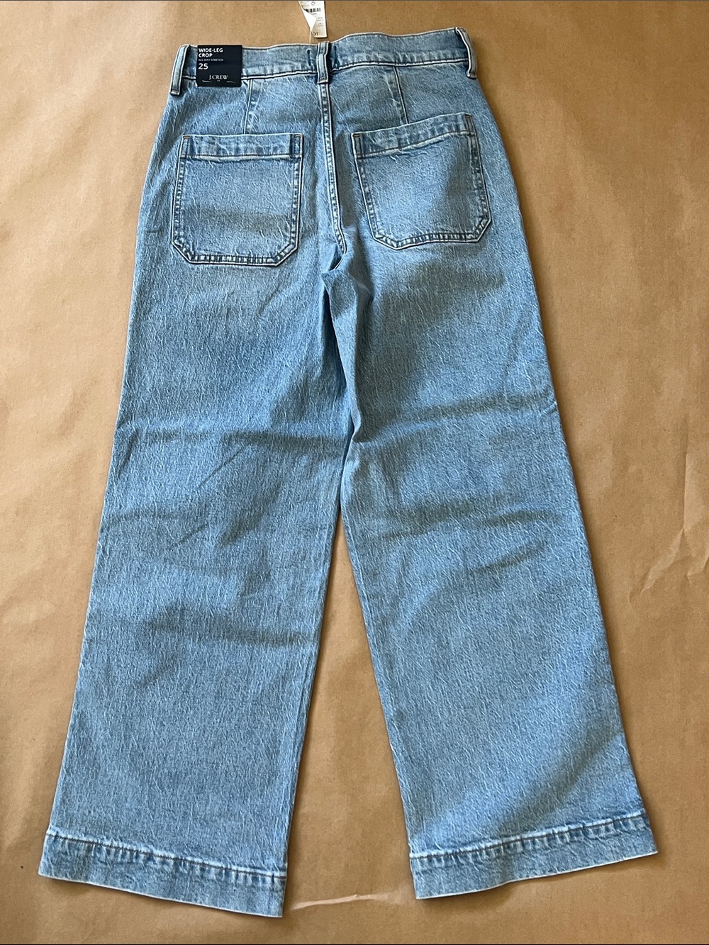 J. Crew Light Blue Wide-Leg Jeans - Picture 4 of 4